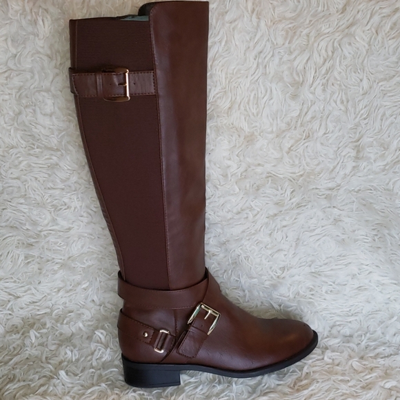 Thalia Sodi Vada Brown Riding Boot - Picture 4 of 9